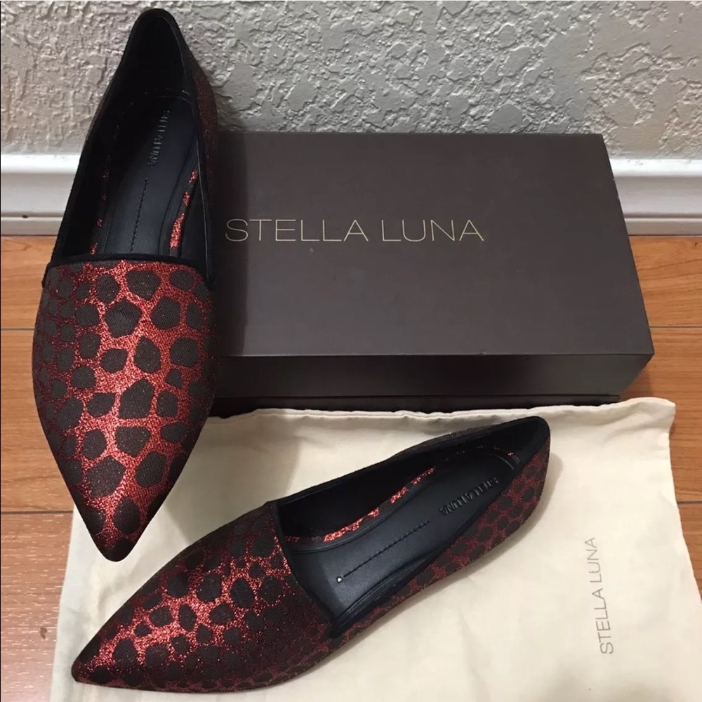 NIB Stella Luna Zarafa Ballerina Flats Sz EU38 US8